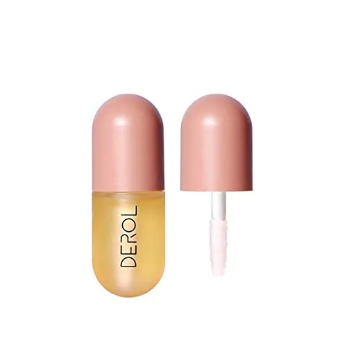 Edanta Natural Lip Plumper Moisturizing Clear Lip Gloss for Fuller Lips Plant Extracts Lip Balm Protection and Repair Smooth Lips Make up for Women and Girls (Pack of 1)