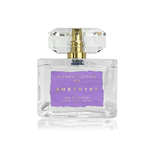Element Edition Women's Perfume Spray - Amethyst, 3.4 oz 100 mL - Inspired by the effervescence of Champagne, Creamy Sandalwood and Musks - Tru Fragrance & Beauty