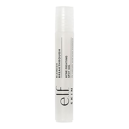 e.l.f. SKIN Blemish Breakthrough Acne Fighting Spot Gel, Roll-on For Treating Blemishes, Made With Salicylic Acid, Vegan & Cruelty-Free