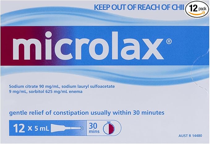 Enema Tubes 5ml 12 Pack
