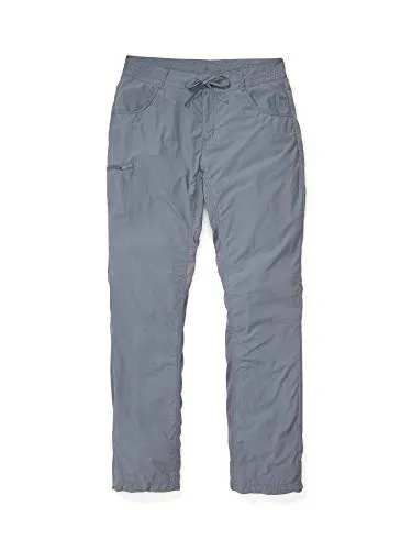 ExOfficio Women's BugsAway Damselfly Pant Petite, Steel Onyx, 6
