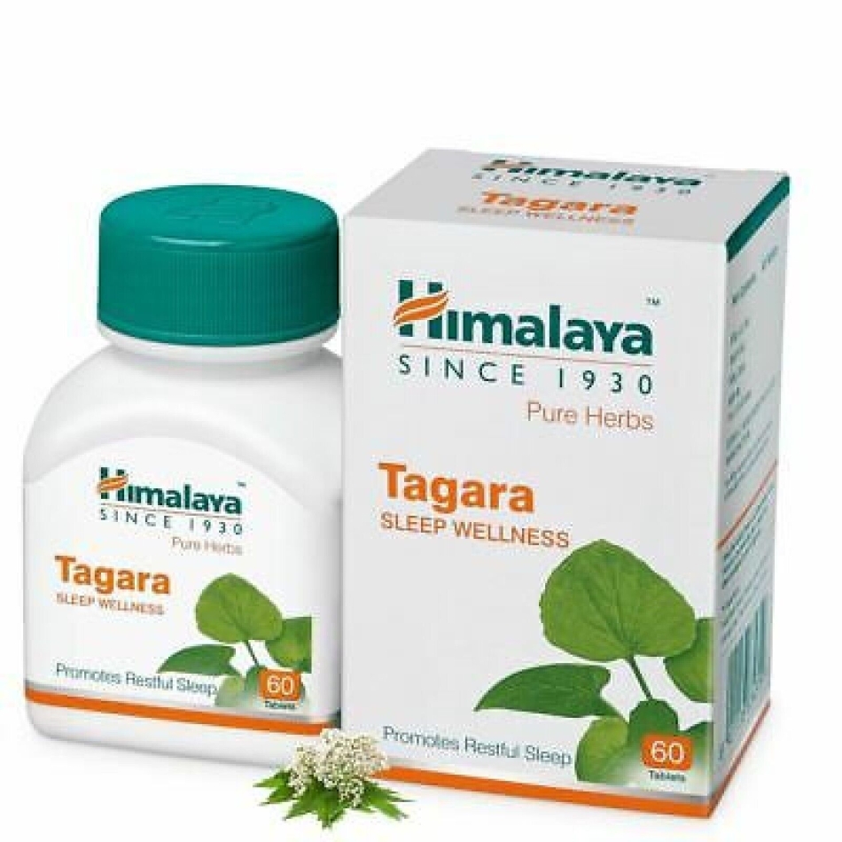 Fast Shipping from USA. Himalaya Tagara 60 Tablets