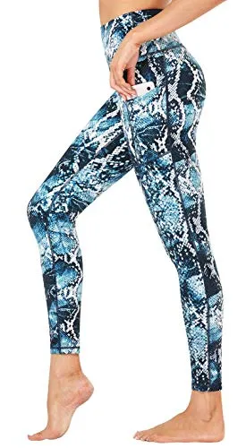 Fengbay High Waist Yoga Pants, Pocket Yoga Pants Tummy Control Workout Running 4 Way Stretch Yoga Leggings