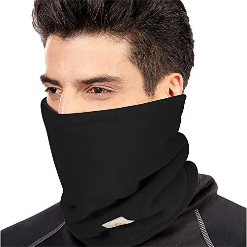 Fleece Ski Face Mask Neck Warmer Gaiter Mask Cover for Winter Cold Weather & Keep Warm