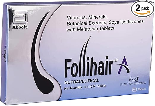 Follihair - Pack of 2 (10 tablets each)
