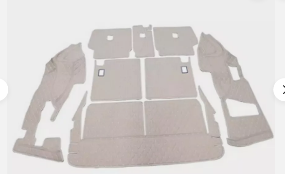 For TOYOTA Land Cruiser LC300 2023-2024 Trunk cushion TPE material 8PCS