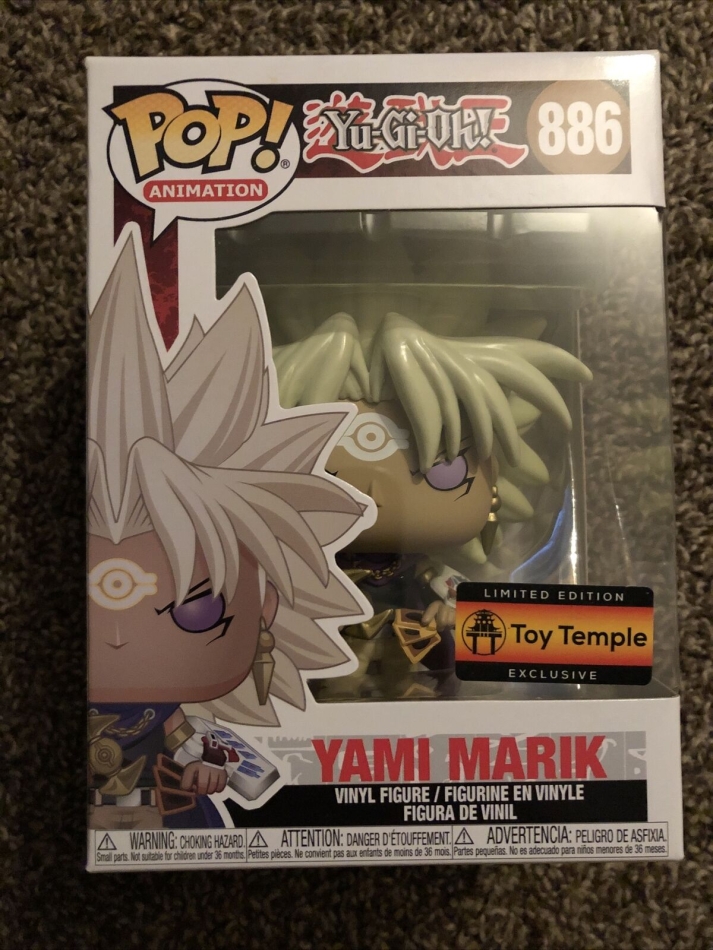 FUNKO POP YAMI MARIK YU-GI-OH! #886 ANIME TOY TEMPLE EXCLUSIVE