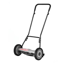 Great States 815-18 18-Inch 5-Blade Push Reel Lawn Mower, Grey