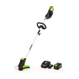 Greenworks 40V 12 inch Cordless String Trimmer, 3AH Battery and Charger Included ST-120