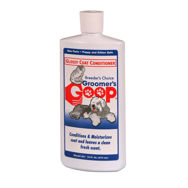 Groomers Goop Glossy Coat Conditioner, 16 ounce squeeze bottle