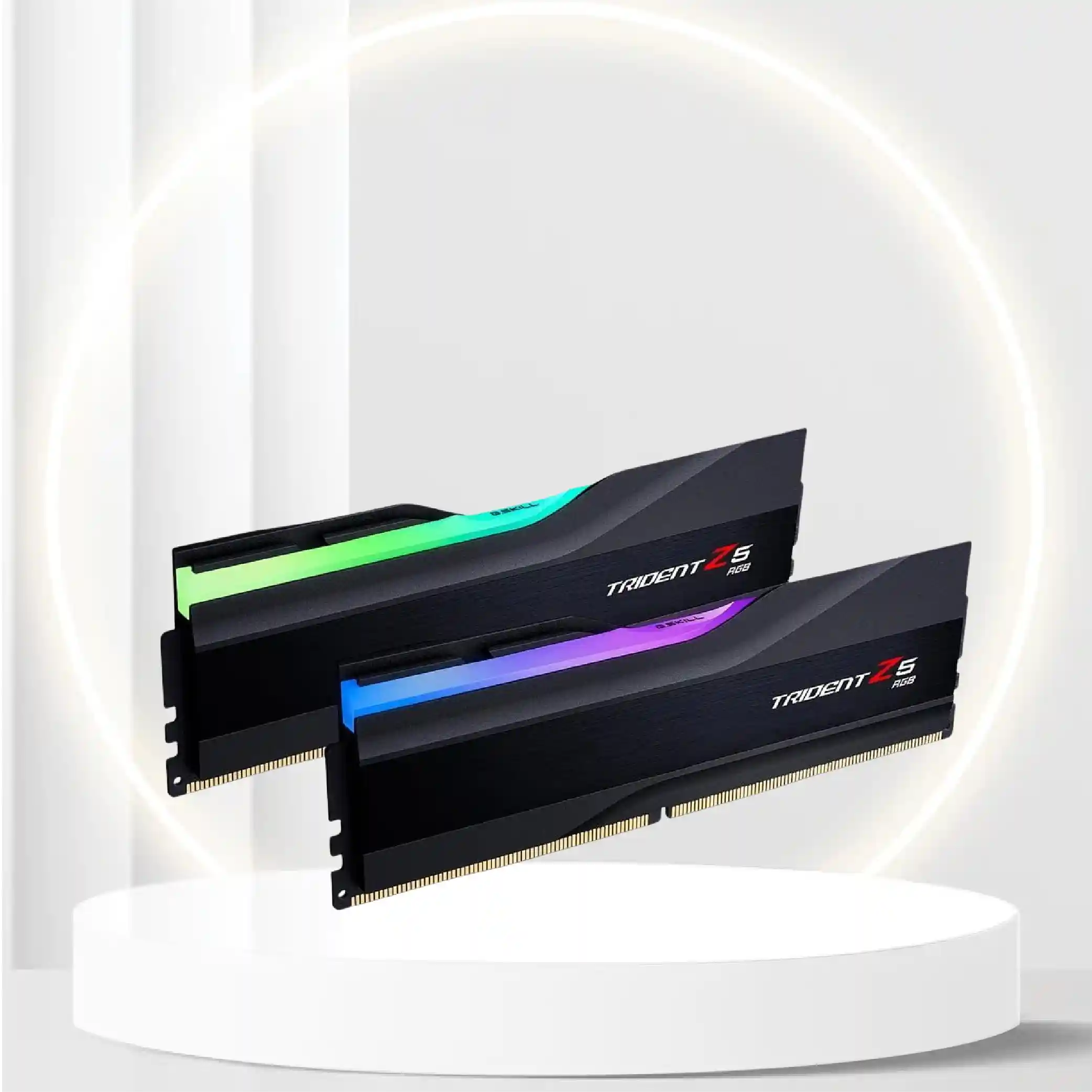 G.SKILL Trident Z5 RGB Series (Intel XMP 3.0) DDR5 RAM 32GB (2x16GB) 6000MT/s CL36-36-36-96 1.35V Desktop Computer Memory UDIMM - Matte Black (F5-6000J3636F16GA2-TZ5RK)