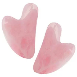 Gua sha massage tool, Rose Quartz Gua Sha Facial Massage Tool Guasha Stone Set, Skin Care Tools for Face, Eyes, Neck, Guasha tool for face Microcirculation, Prevents Wrinkles and Boost Radiance