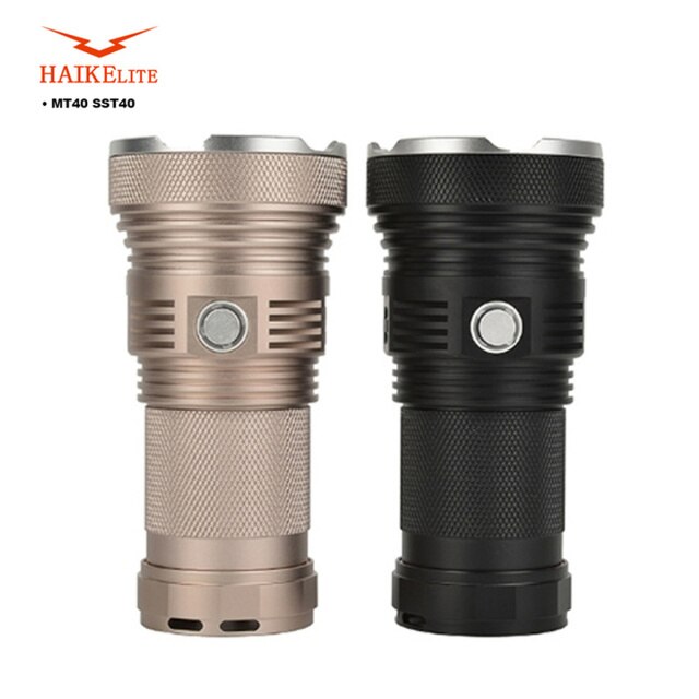 Haikelite New SST40 LED MT40 Flashlight 8000LM Four-lamp flashlight 8000 lumens