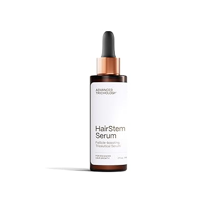 HairStem Follicle-boosting Triceutical Serum for Thicker Fuller Hair | Triple-Action, Multi-Zonal Topical Serum for Hormonal, Nutritional, and Inflammatory-Related Hair