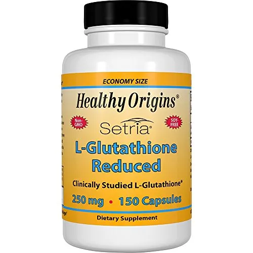 Healthy Origins L-Glutathione Reduced - 250 mg - 150 Capsules