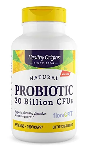 Healthy Origins Probiotic 30 Billion CFU's Shelf Stable, 150 Veggie Caps