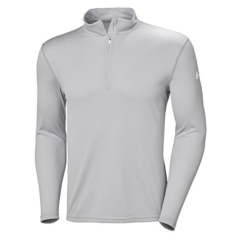 Helly-Hansen 48365 Men's Tech 1/2 Zip Sweatshirt, Light Grey - XXXX-Large