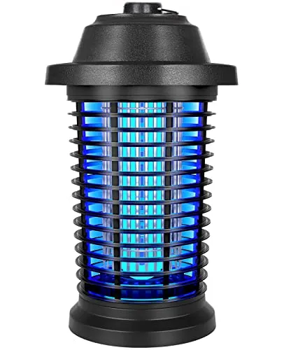 Horyii Bug Zapper Outdoor Electric, Mosquito Zapper Fly Zapper Outdoor Insect Killer for Backyard Patio, black, (T9)