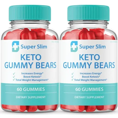 IDEAL PERFORMANCE (2 Pack) Super Slim Keto Gummies Super Slim Keto Gummy Bears Keto Formula Gummie Bears Super Slim Gummies Keto (120 Gummies)