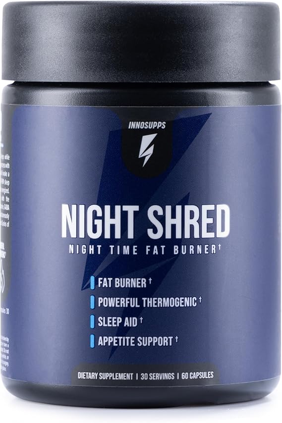 Inno Supps Night Shred - Natural Sleep Support and PM Burner