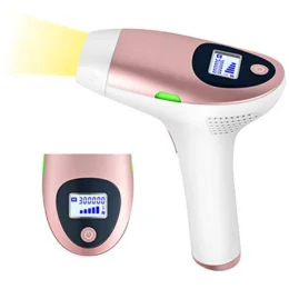 IPL Hair Removal, HK GT Laser Hair Removal System Men Women Permanent Painless Hair Removal At-Home 300,000 Flashes Professional Hair Remover Device Facial Skin Armpits Whole Body