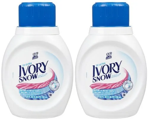 Ivory Snow Ultra Concentrated Liquid Detergent - 25 oz - 2X Concentrated - 2 pk by Ivory Snow