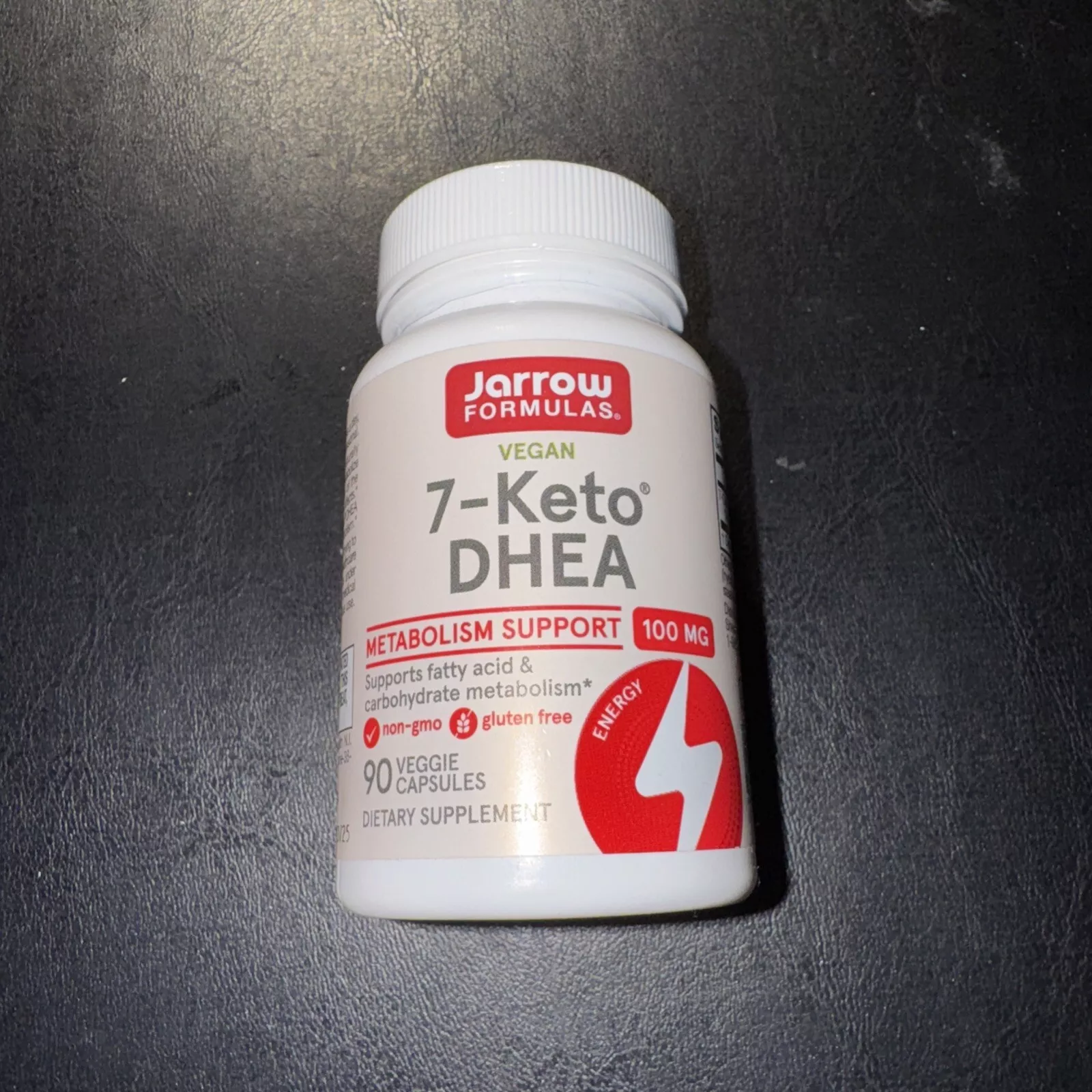 Jarrow Formulas 7 KETO DHEA 100mg Metabolism Support 90vegan capsules