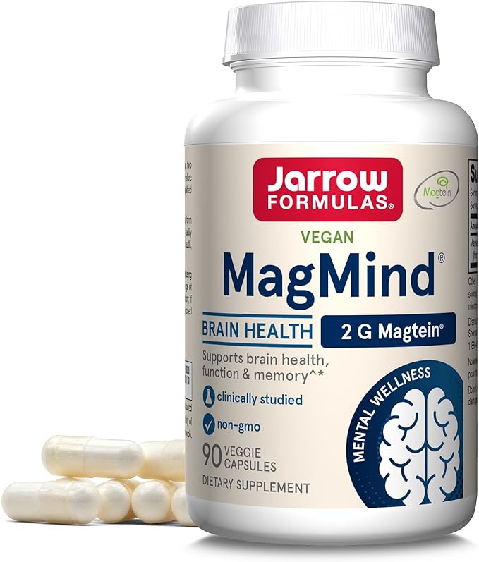 Jarrow Formulas Magmind, Supports Cognition, 90 Veggie Capsules