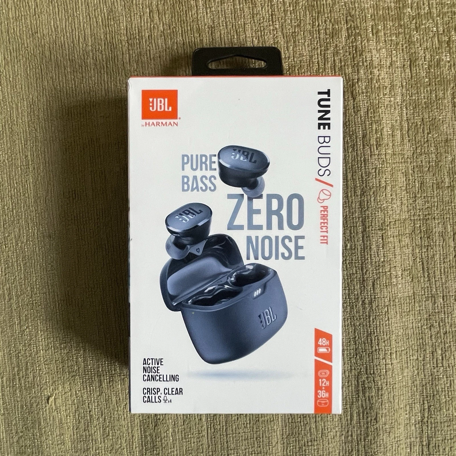 JBL Tune Buds True Wireless Noise Cancelling Earbuds (Blue)