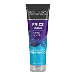 John Frieda Frizz Ease Dream Curls Shampoo, SLS/SLES Sulfate Free Shampoo for Curly Hair, Helps Control Frizz, with Curl Enhancing Technology, 8.45 Fluid Ounces