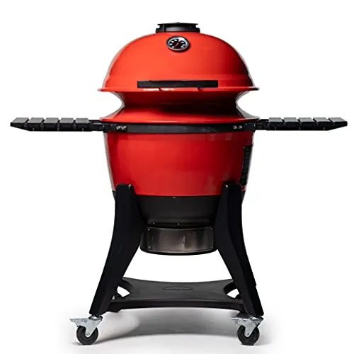 Kamado Joe KJ15040320 Kettle Joe 22 inch Charcoal Grill, Blaze Red