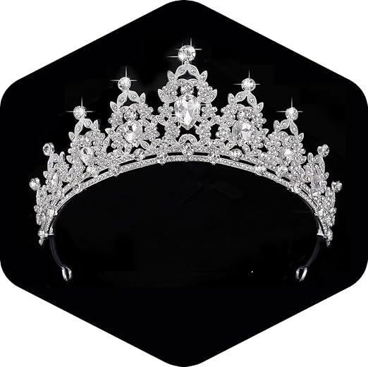 Kamirola - Queen Crown and Tiaras Princess Crown for Women Crystal Headbands for Bridal, Princess for Wedding and Party