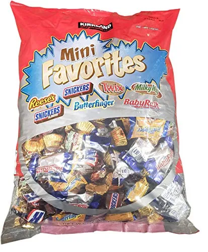 Kirkland Signature Mini Chocolate Variety Pack, 80 Oz,, (4 Pack)