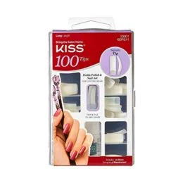 Kiss Nail Kit, Square Tip, Long, 100PS11 1 kit