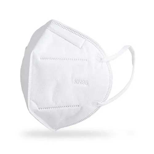 KN95 FACE MASK 5-Layer Filtration White Mask - Liquid and Dust Proof Face Protection - 50 Pack
