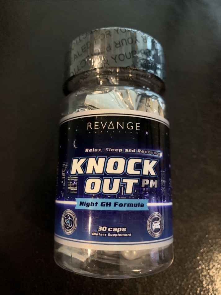 Knock Out PM Insomnia Sleep Aid Sleep pill PURE RELAXATION