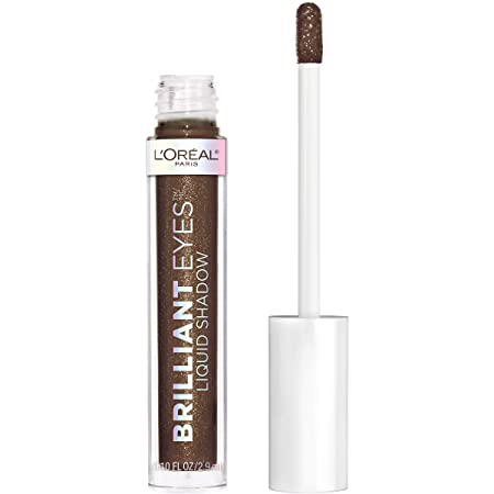 L'OrÃ©al Paris Cosmetics Brilliant Eyes Shimmer Liquid Eye Shadow Makeup, Royal Onyx, 0.1 oz.