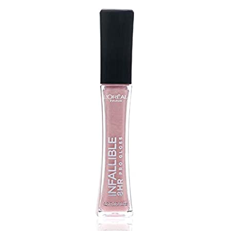 L'OrÃ©al Paris Infallible 8 HR Pro Lip Gloss, Petal (Pack of 2)