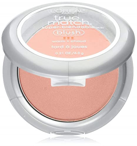 L'OrÃ©al Paris True Match Super-Blendable Blush, Precious Peach, 0.21 oz