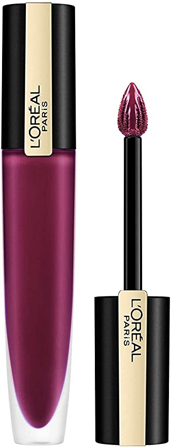 L'Oreal Paris Rouge Signature Metallic Ink Lipgloss - 204 I Voodoo