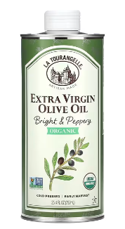 La Tourangelle, Organic Extra Virgin Olive Oil, Bright & Peppery, 25.4 fl oz (750 ml)