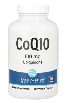 Lake Avenue Nutrition, CoQ10, USP Grade Ubiquinone, 100 mg, 360 Veggie Capsules