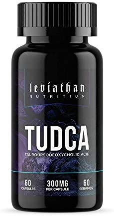 Leviathan Nutrition TUDCA Bile Salts 300mg - Best Tudca Support for Liver, Kidney & Gut Health Liver Support Gallbladder Cleanse Tudca Supplement 60 Count