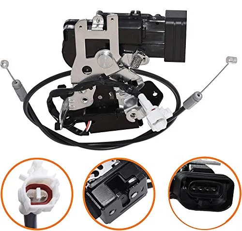 Liftgate Lock Actuator Rear Trunk Hatch Tailgate Latch with Actuator Compatible with Toyota Sequoia2001-2007, Rear Liftgate Latch Hatch Tailgate Trunk Lock Assy,Replaces# 69301-0C010 64680-0C010