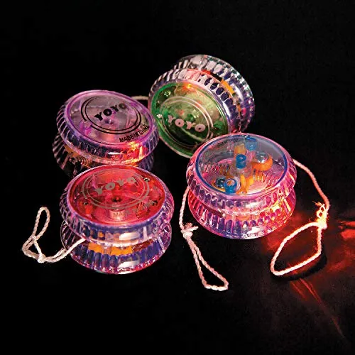 Light Up Champion Yo Yo (Set of 12) Fun Toys and Stocking Stuffers