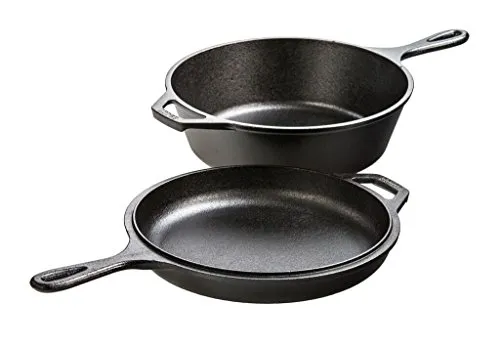 Lodge Combo Cooker Cast Iron, 10.25