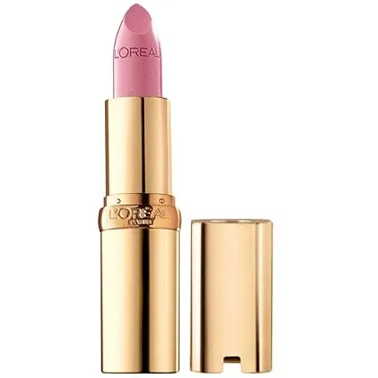 LOreal Paris Colour Riche Original Creamy, Hydrating Satin Lipstick with Argan Oil and Vitamin E, Tickled Pink , 1 Count
