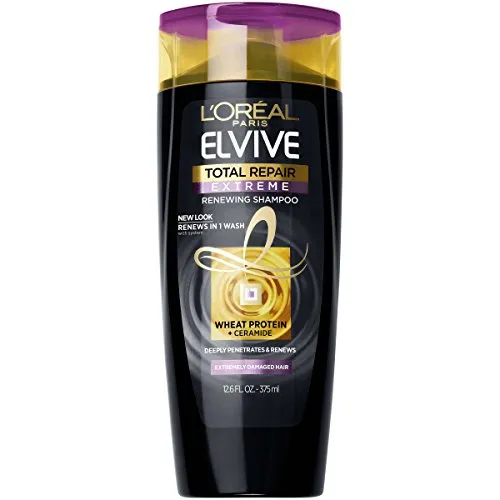 LOreal Total Repair Extreme Shampoo, Extremely Damaged Hair, 12.6 Fl Oz
