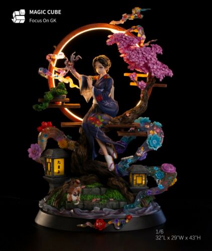Magic Cube Studio Demon Slayer Kamado Tamayo GK Collector Resin LED Statue