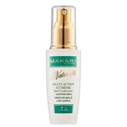 Makari Naturalle Multi-Action Extreme Skin Lightening Serum 1.7oz â Moisturizing & Whitening Face Serum with Argan Oil & SPF 15 â Hydrating & Regulating Treatment for Dark Spots & Under Eye Circles